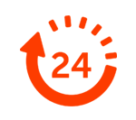 24-hour service